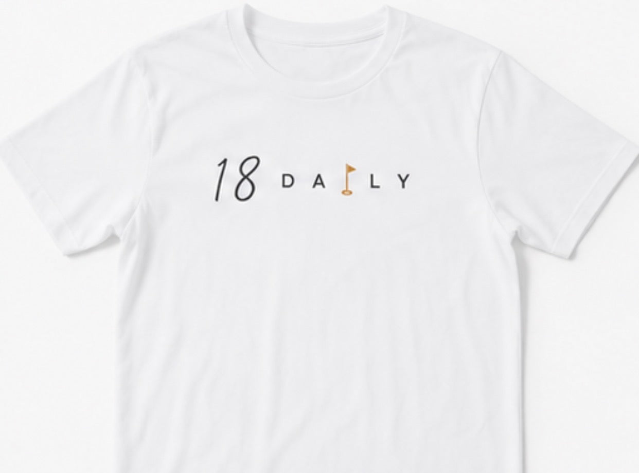 18 Daily Signature Tee-No Slogan Just Logo