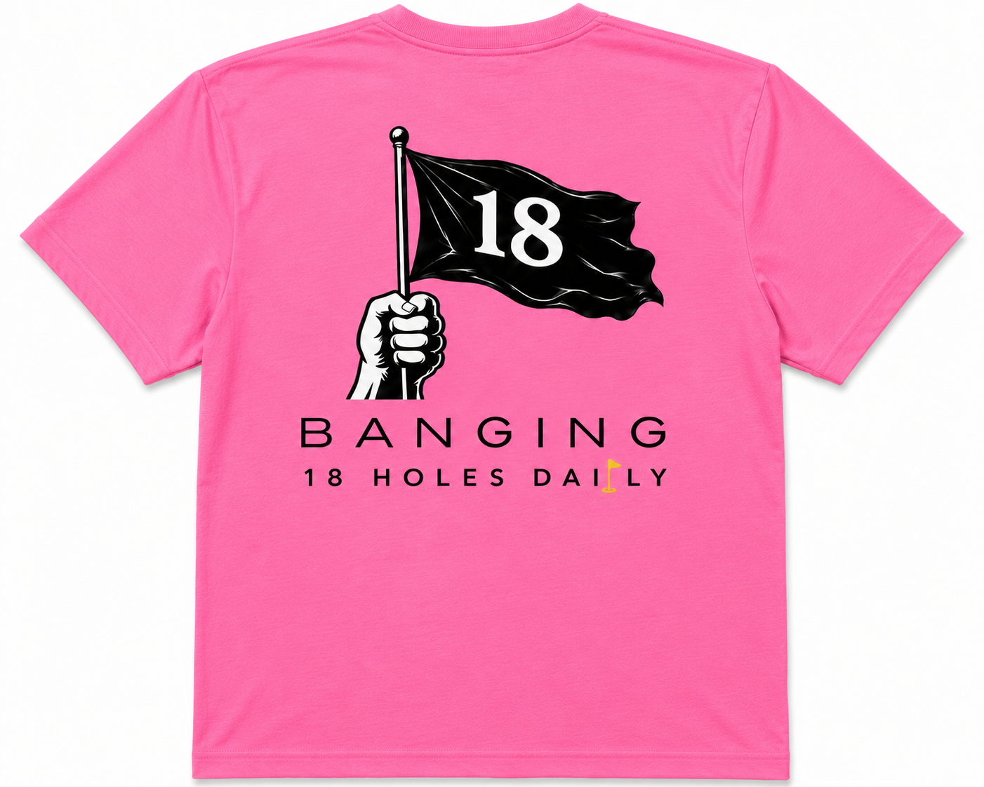 18 Daily Signature Tee-Golf Flag