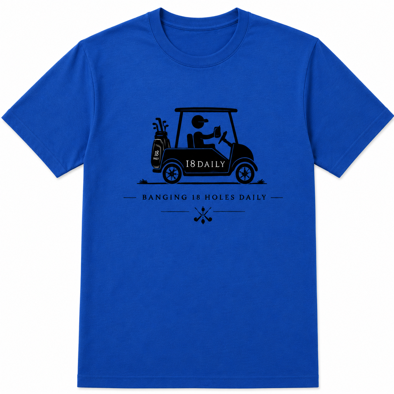 18 Daily Signature Tee-Golf Cart