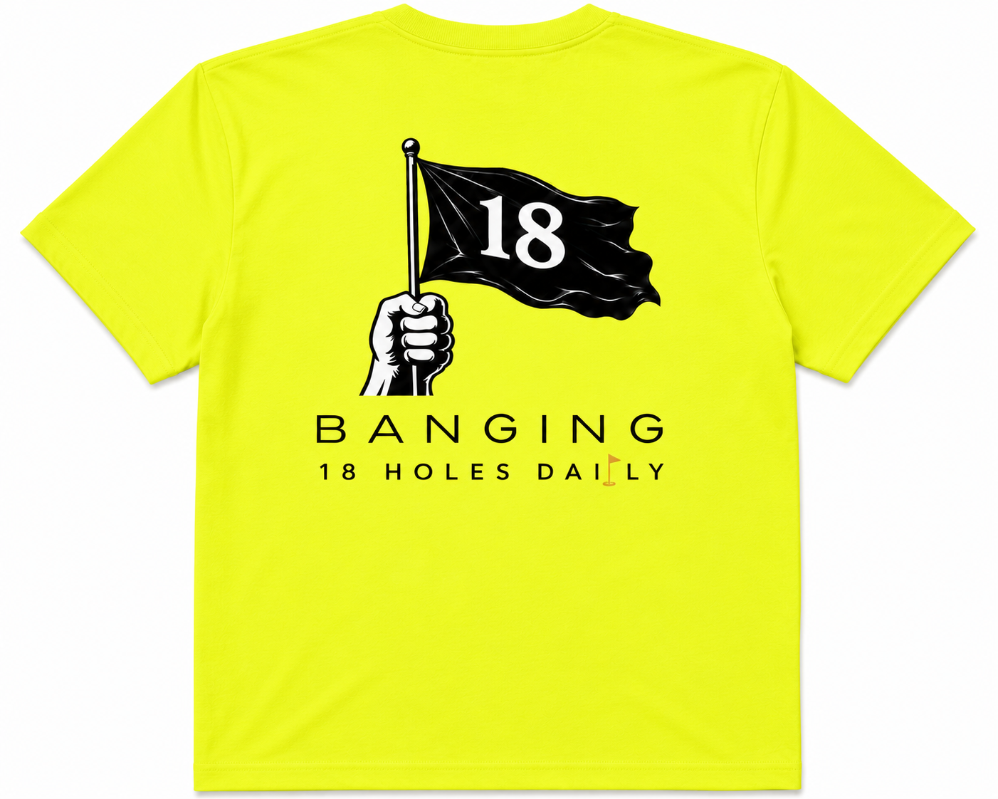 18 Daily Signature Tee-Golf Flag