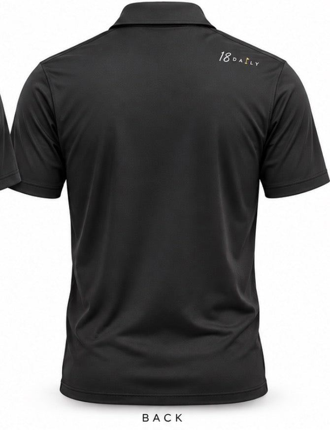 18 DAILY — Midnight Paisley Performance Polo