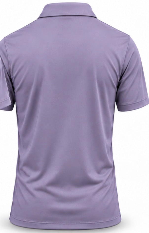 18 DAILY Lavender Performance Golf Polo