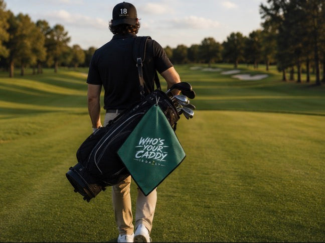 Green Golf Towel
