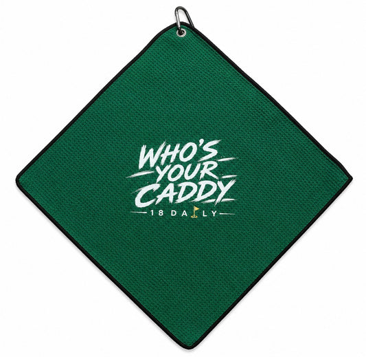 Green Golf Towel