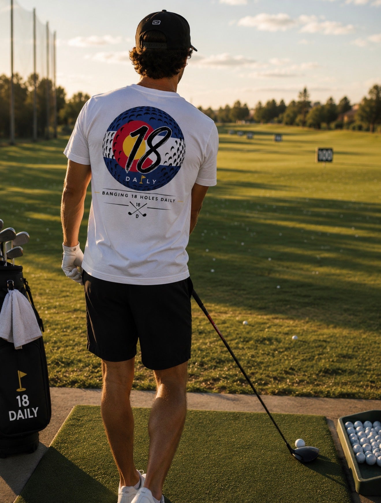 18 Daily Signature Tee-Colorado Edition Golf Tee