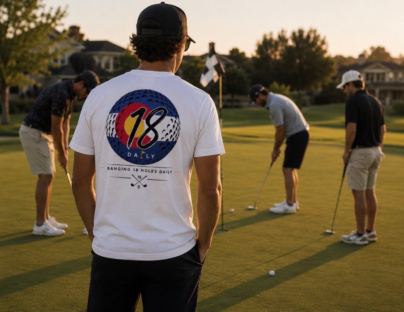 18 Daily Signature Tee-Colorado Edition Golf Tee