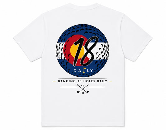 18 Daily Signature Tee-Colorado Edition Golf Tee