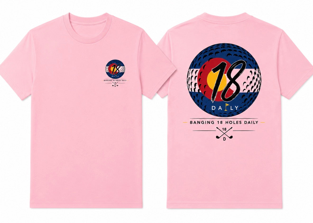 18 Daily Signature Tee-Colorado Edition Golf Tee
