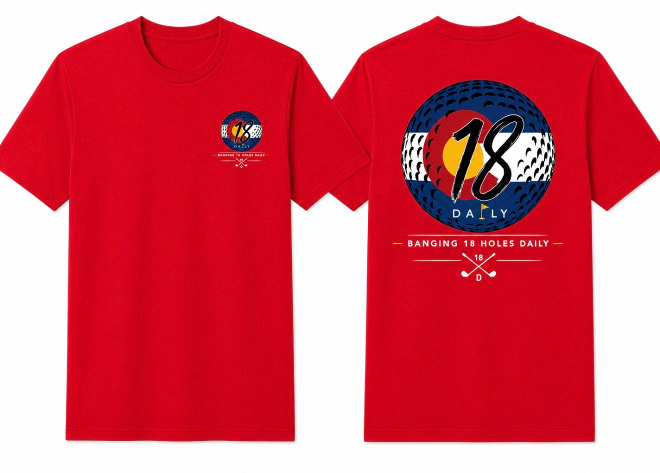 18 Daily Signature Tee-Colorado Edition Golf Tee