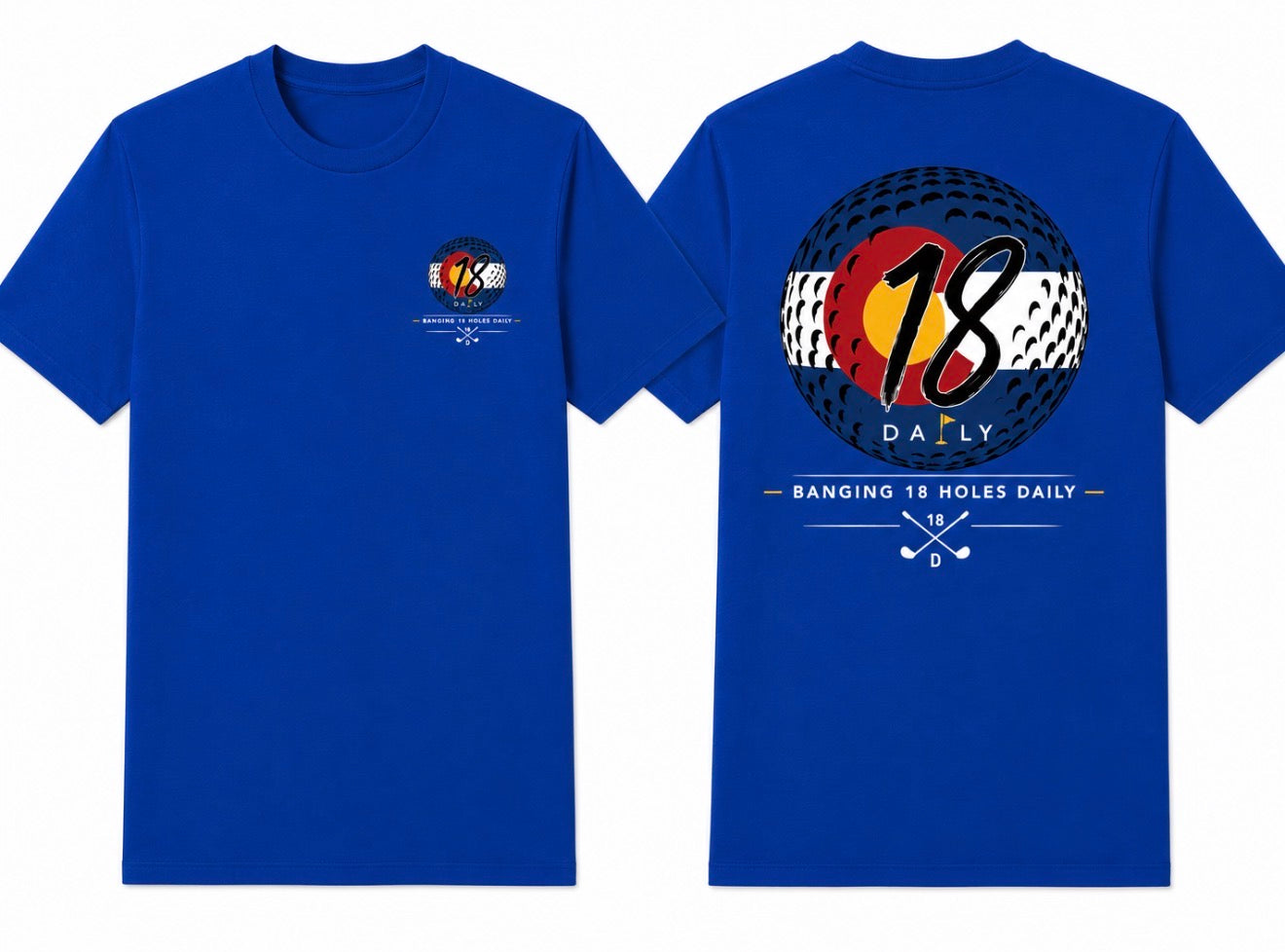 18 Daily Signature Tee-Colorado Edition Golf Tee