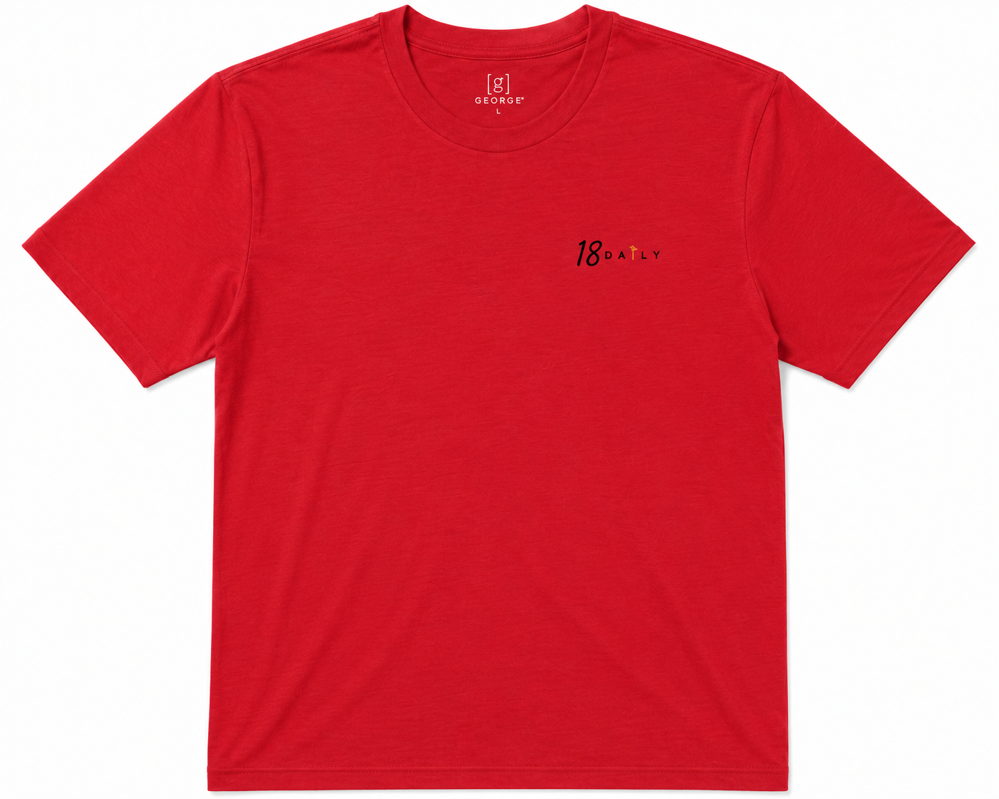 18 Daily Signature Tee-Golf Flag